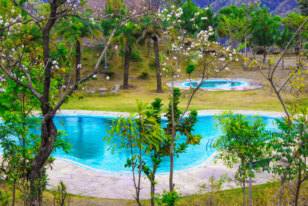 Big Swiming pool hill top at Vanvasa Kalagarh Tiger Reserve